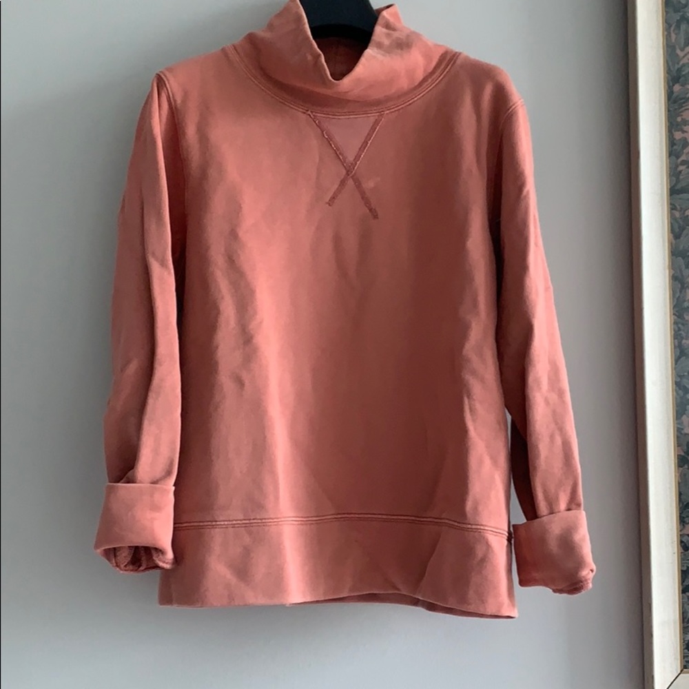 Light Red Madewell Cowneck Sweatshirt